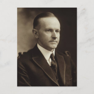 Carte Postale Le président Calvin Coolidge