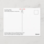 Carte Postale Le président Coolidge et Tom Mix avec leurs femmes (Dos)