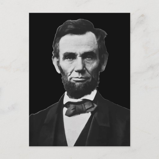 Carte Postale Le président Lincoln (Devant)