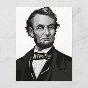 Carte Postale Le président Lincoln