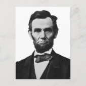 Carte Postale Le président Lincoln (Devant)