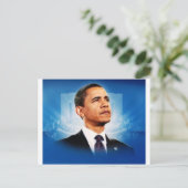 Carte Postale Le président Obama (Debout devant)