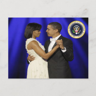 Carte Postale Le président Obama inaugure la balle commémorative