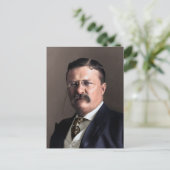 Carte Postale Le président Theodore Roosevelt (Debout devant)