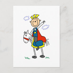 Carte Postale Le Prince Charming sur les T-shirts et cadeaux de