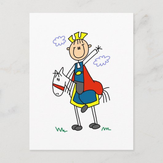 Carte Postale Le Prince Charming sur les T-shirts et cadeaux de  (Devant)