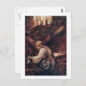 Carte Postale Le prince de la grenouille (Devant / Derrière)