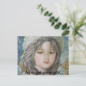Carte Postale Le prince de l'ange, un ange vous sauve. (Debout devant)