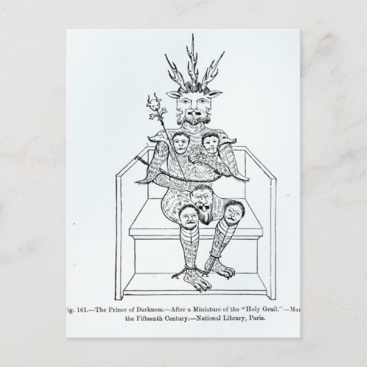 Carte Postale Le Prince des ténèbres (Devant)