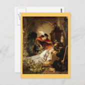 Carte Postale Le Prince penche vers la beauté du sommeil (Devant / Derrière)