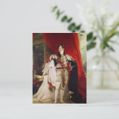 Carte Postale Le Prince Regent, plus tard George IV (Debout devant)