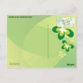 Carte Postale Le printemps a Sprung (Dos)