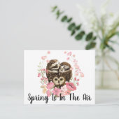 Carte Postale Le Printemps Est Dans L'Air (Debout devant)