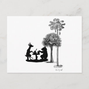 Carte Postale Le problème avec les ours.