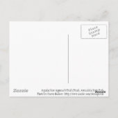 Carte Postale Le procès des Appalaches ... (Dos)