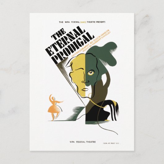 Carte Postale Le prodigue éternel (Devant)