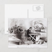 Carte Postale Le progrès du siècle (Devant / Derrière)