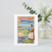 Carte Postale Le promo de Great Western Railray voyage au Pays (Debout devant)