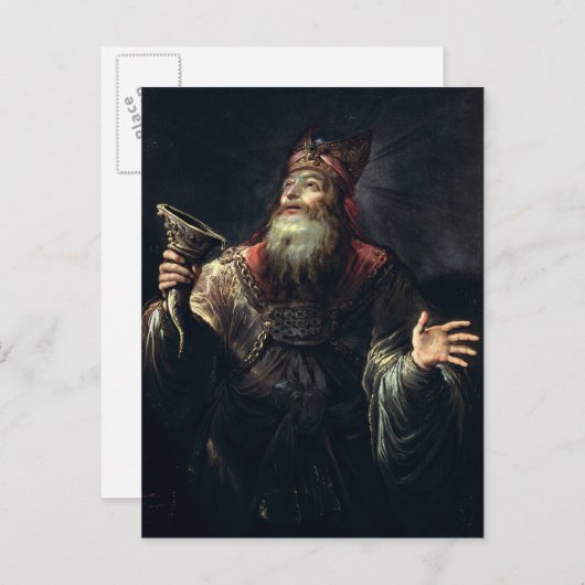 Carte Postale Le prophète Samuel (Devant / Derrière)