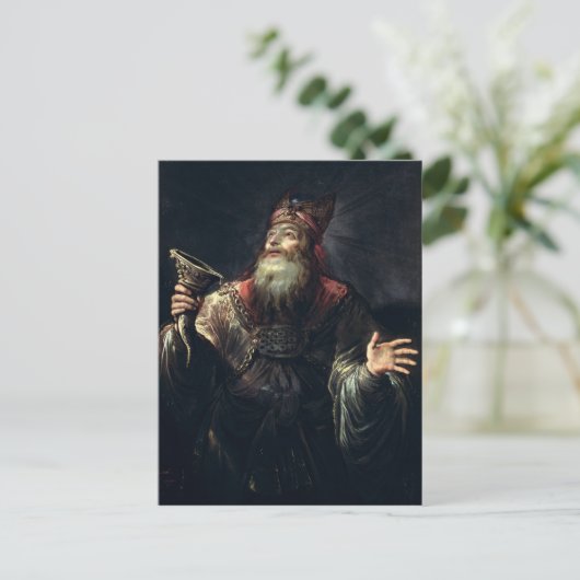 Carte Postale Le prophète Samuel (Debout devant)