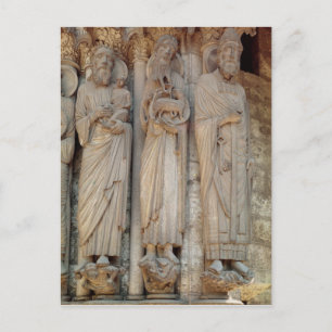 Carte Postale Le Prophète Siméon, Saint Jean le Baptiste