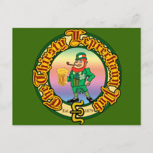 Carte Postale Le pub de la soif Leprechaun