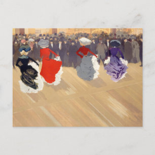 Carte Postale Le Quadrille au Moulin-Rouge   Louis Abel-Truchet
