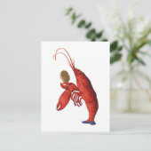 Carte Postale Le quadrille de homard (Debout devant)