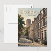 Carte Postale Le quartier géorgien d'Angleterre (Devant / Derrière)