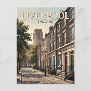 Carte Postale Le quartier géorgien d'Angleterre