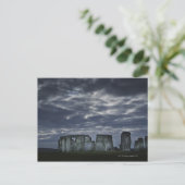 Carte Postale Le R-U, Stonehenge, vue pittoresque à l'aube (Debout devant)