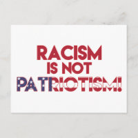 Le racisme n'est pas le patriotisme ! Manifestatio