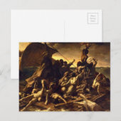 Carte Postale Le radeau de la Méduse (Devant / Derrière)