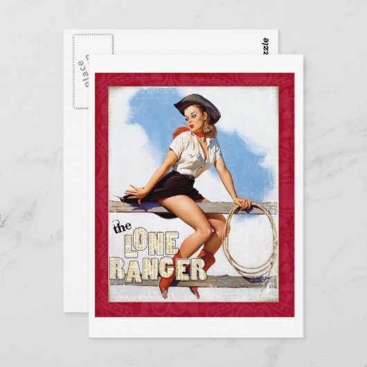 Carte Postale Le Ranger Solitaire (Devant / Derrière)