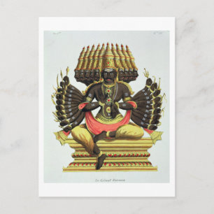 Carte Postale Le Ravana géant (litho coloré)