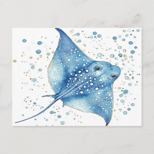 Carte Postale Le rayon bleu (Devant)