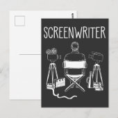 Carte Postale Le réalisateur cinématographique dit : (Devant / Derrière)