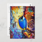 Carte Postale Le récif des Lumières de l'île de CBjork (Devant / Derrière)