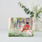 Carte Postale Le récit de fées de Kay Nielsen Le prince charmant (Debout devant)