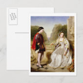 Carte Postale Le refus (huile sur toile) (Devant / Derrière)