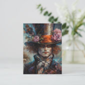 Carte Postale Le Regal Man en chapeau (Debout devant)