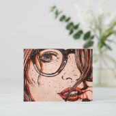 Carte Postale Le Regard (Debout devant)