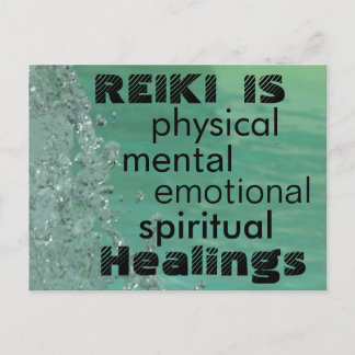 Carte Postale Le Reiki, c'est la guérison