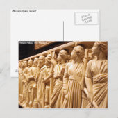 Carte Postale "Le relief architectural" (Devant / Derrière)