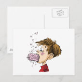 Carte Postale Le remède Maudissant ! (Devant / Derrière)