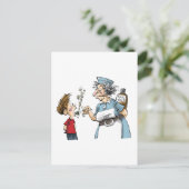 Carte Postale Le remède Maudissant ! (Debout devant)