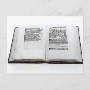 Carte Postale Le renard et les raisins