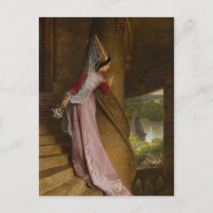 Carte Postale Le Rendez-vous secret, par Pierre-Charles Comte