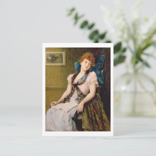 Carte Postale Le repos de l'après-midi (Debout devant)