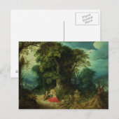 Carte Postale Le Repos pendant la fuite en Égypte (Devant / Derrière)